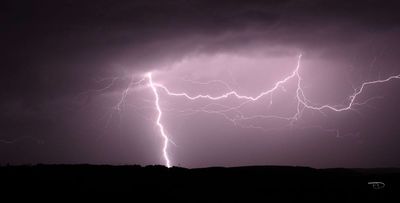 Orage sur Bellenaves