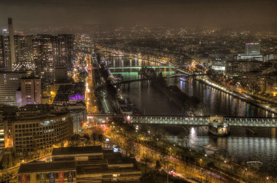 Vue de la tour Eiffel