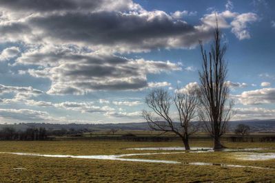 Vue entre Saint Bonnet de Rochefort et Ebreuil