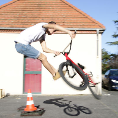 Séance BMX à Saint Pourçain