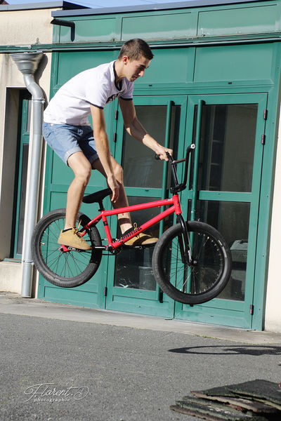 Séance BMX à Saint Pourçain