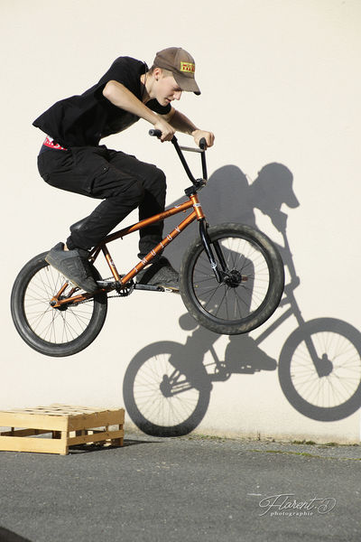 Séance BMX à Saint Pourçain